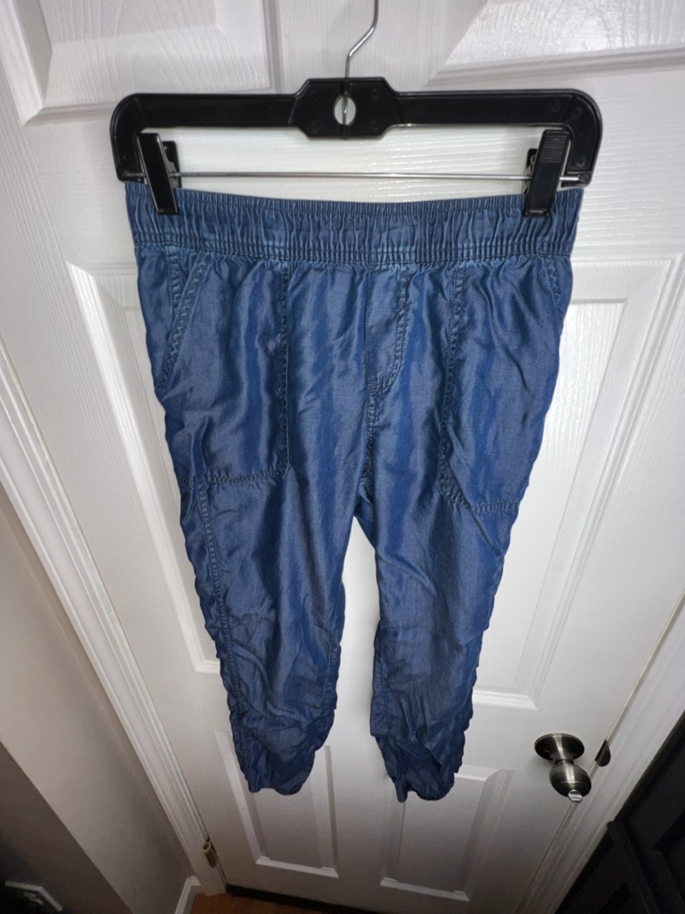Prana Women’s X Small Aberdeen Crop Joggers Pants XS Blue Lenzing Tencel prAna - Picture 10 of 16